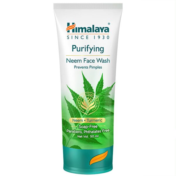 himalaya neem face wash 50 ml – for clear skin