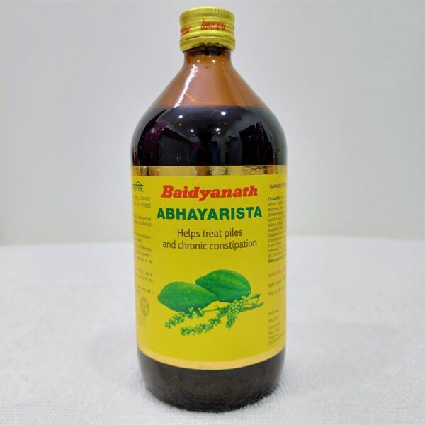 baidyanath abhayarishta | ayurvedic digestive tonic | relieves constipation & supports healthy bowel movement