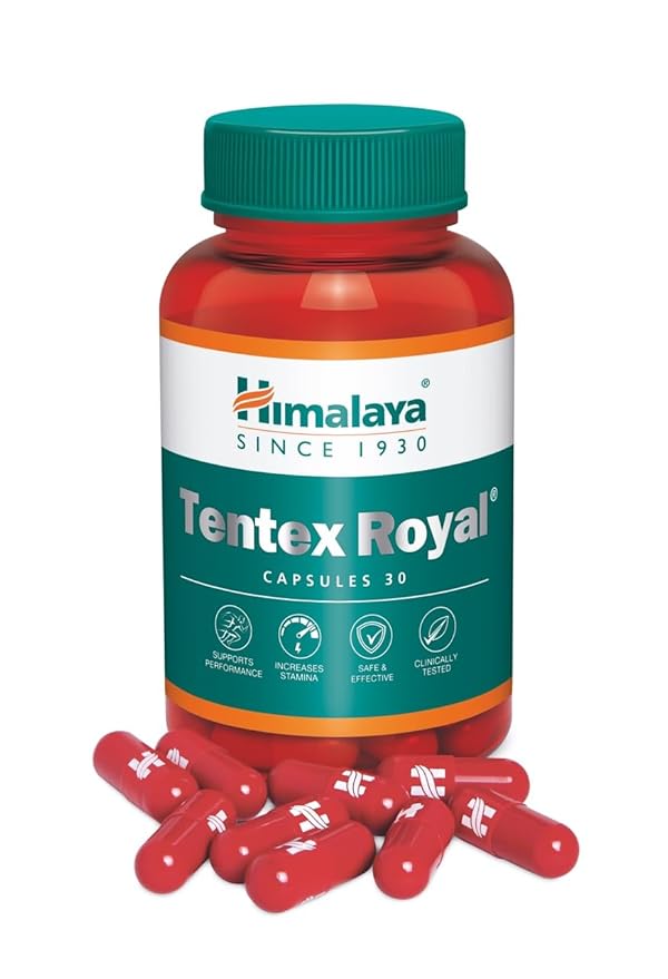 himalaya tentex royal for men | 30 capsules | herbal formulation i helps improve physical performance i clinically tested i improves strength & stamina himalaya tentex royal for men | 30 capsules | herbal formulation i helps improve physical performance i clinically tested i improves strength & stamina
